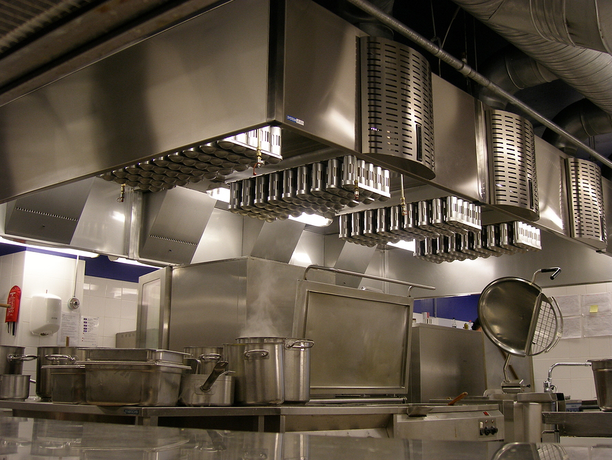 this image shows restaurant vent hood cleaning in Washington, DC